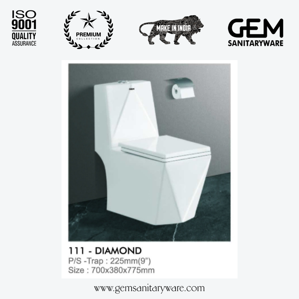 DIAMOND One Piece Water Closet