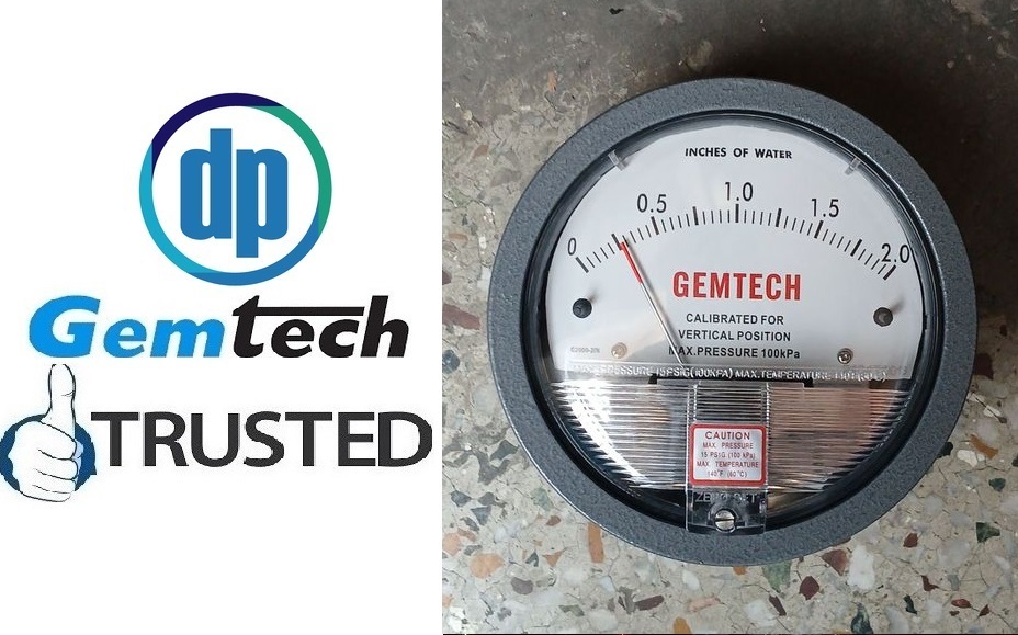 Big People Have Big Testes A Gemtech Differential Pressure Gauge