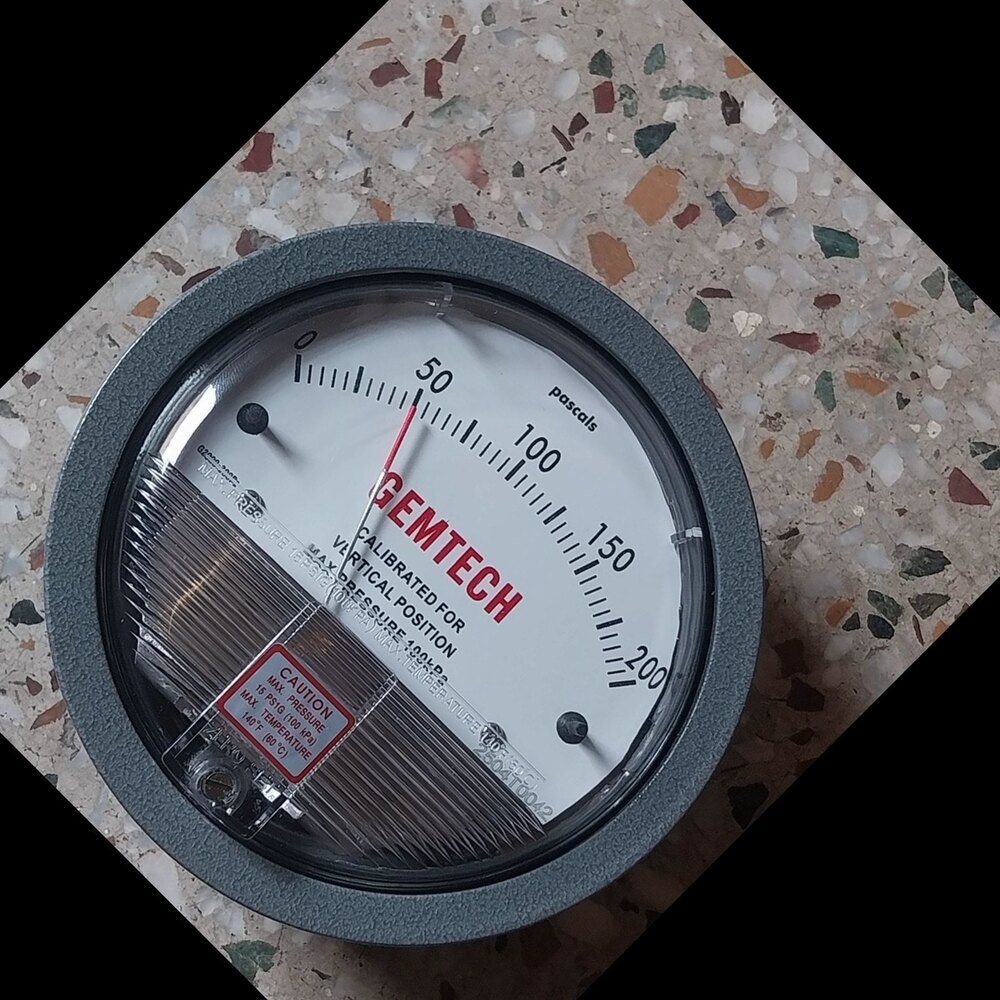 GEMTECH Differential Pressure Gauge Distributor For Damji Shamji Industrial Complex Kurla Maharashtra 400070