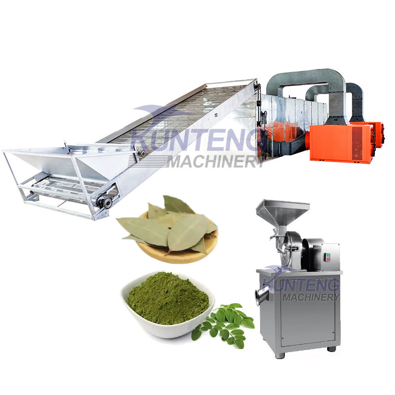 Commercial Kav-A Plant Drying And Grinding Machine Leaf Dryer Moringa Leaf Drying Machine - Feature: Low Noise
