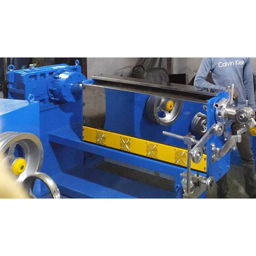 65mm Wire Extruder Machine - Color: Blue Paint Coated