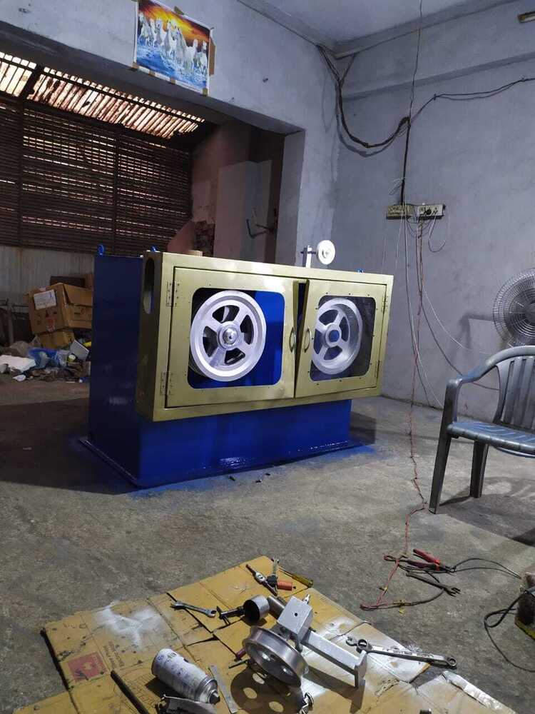 Wire Capstone Machine - Color: Blue Paint Coated