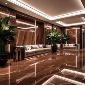 Asian Brown Granite - Application: Flooring