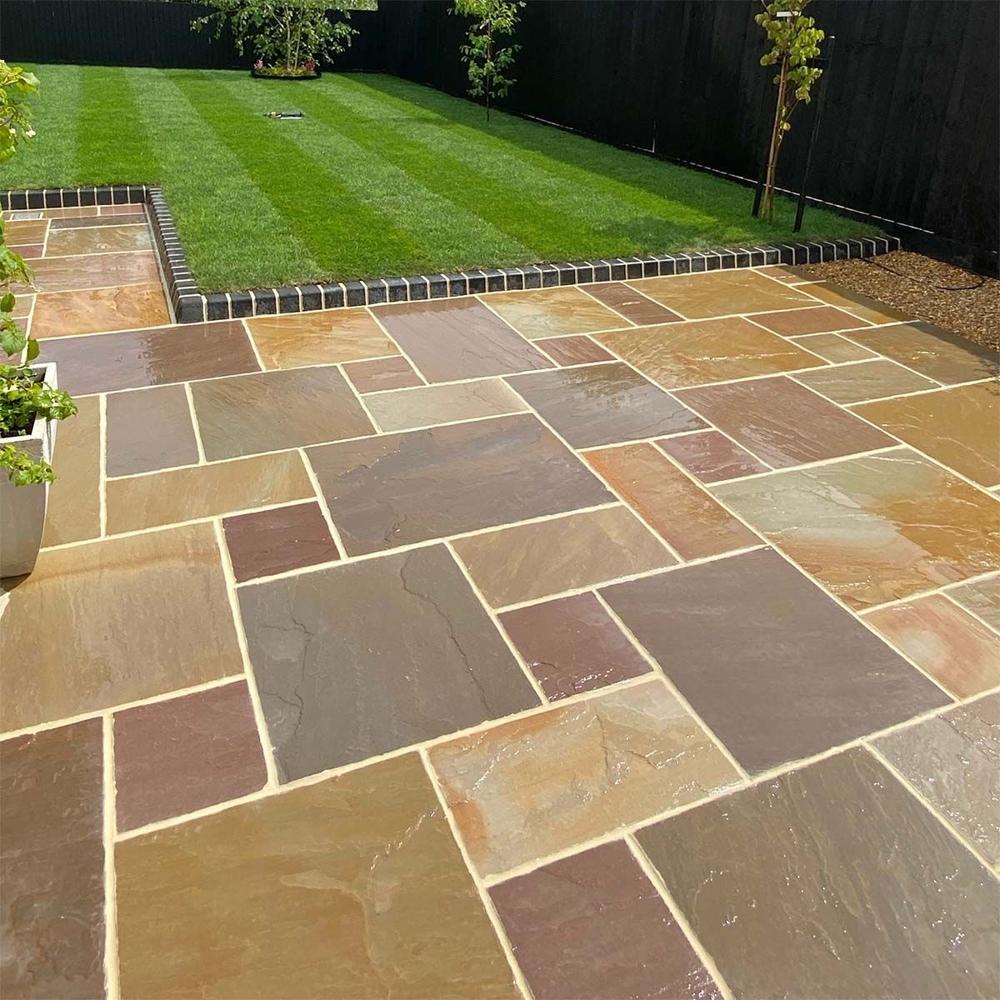 Autumn Brown Natural Sand Stone - Application: Patios