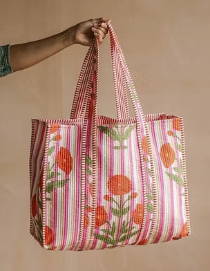 Printed Quilted Bags