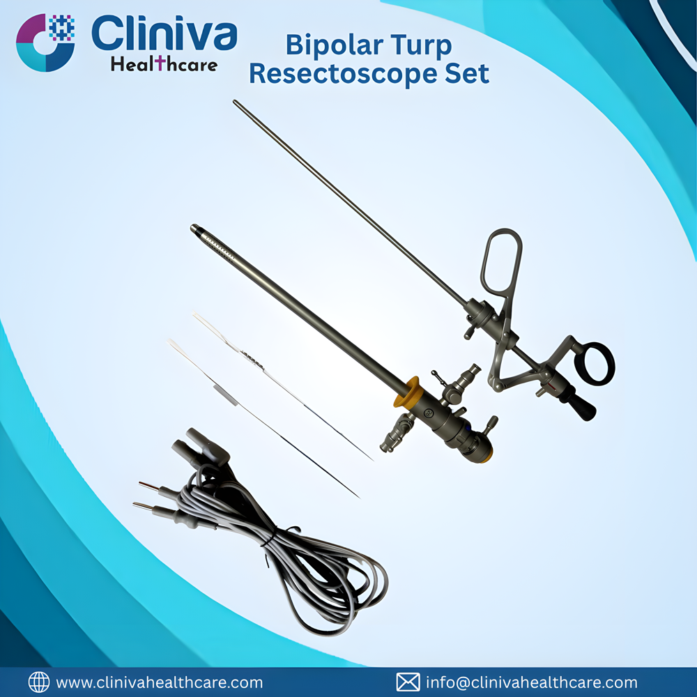 Double Steam Bipolar Turp Resectoscope Set Active With Out Scope - Application: Hospital