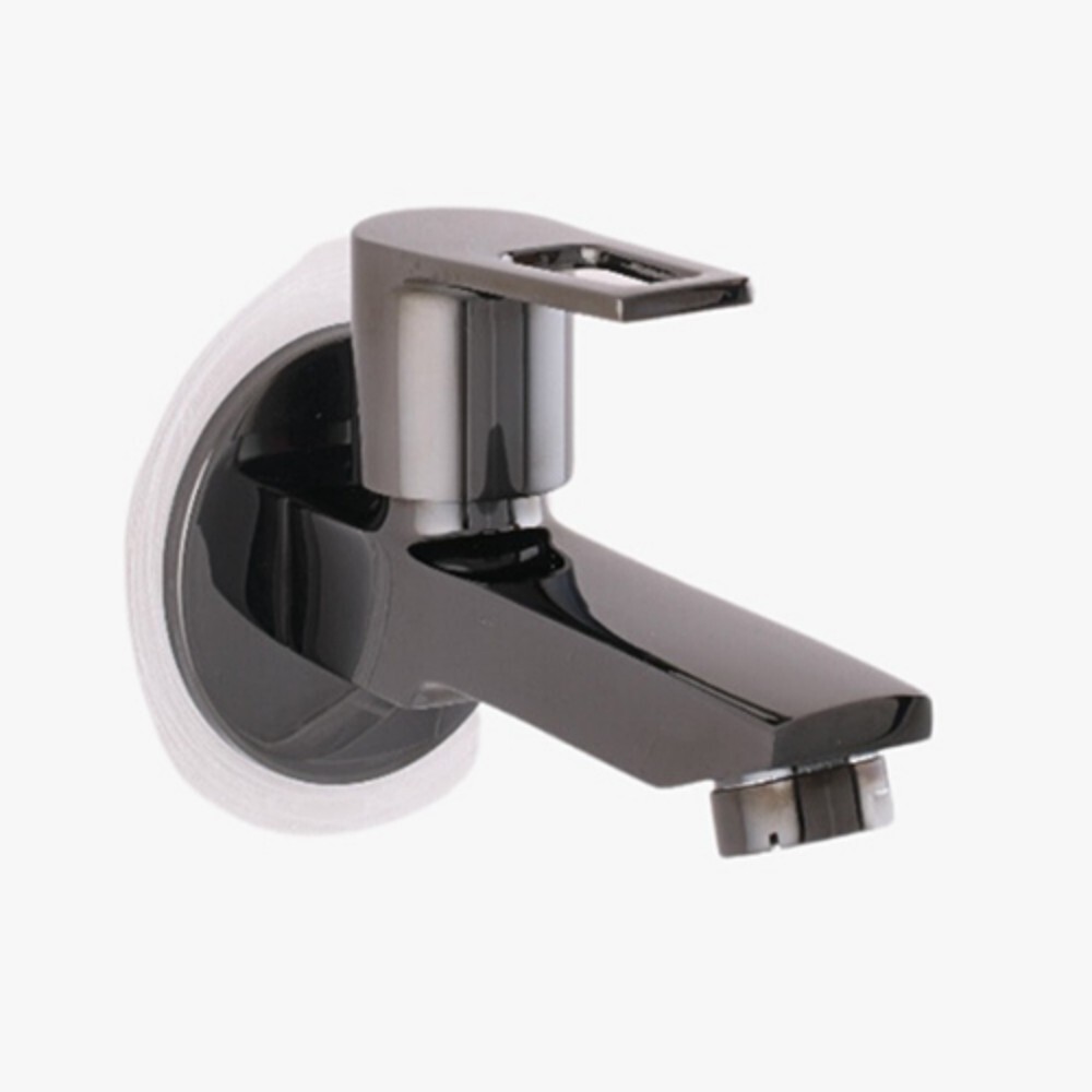 Matte Black Finish Bib Cock For Bathroom