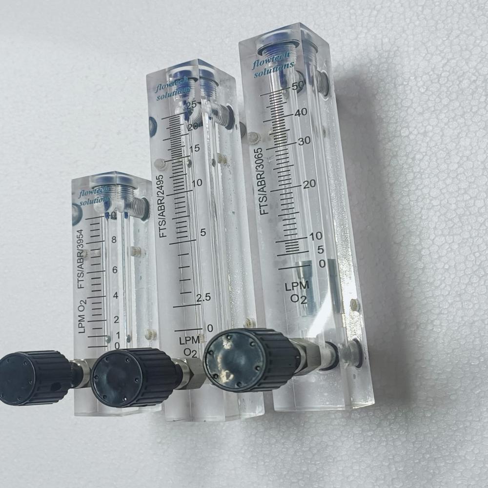 Glass Tube Rotameter - Accuracy: High  %