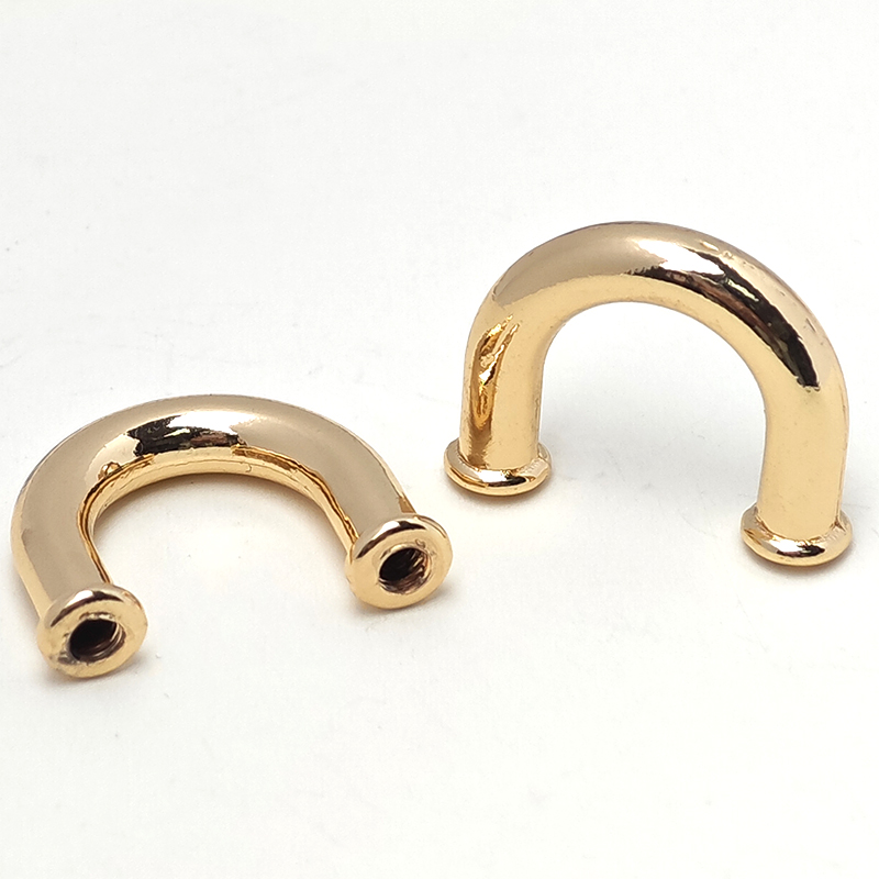 Alloy D-Shaped Arch Buckle for Leather Crafting