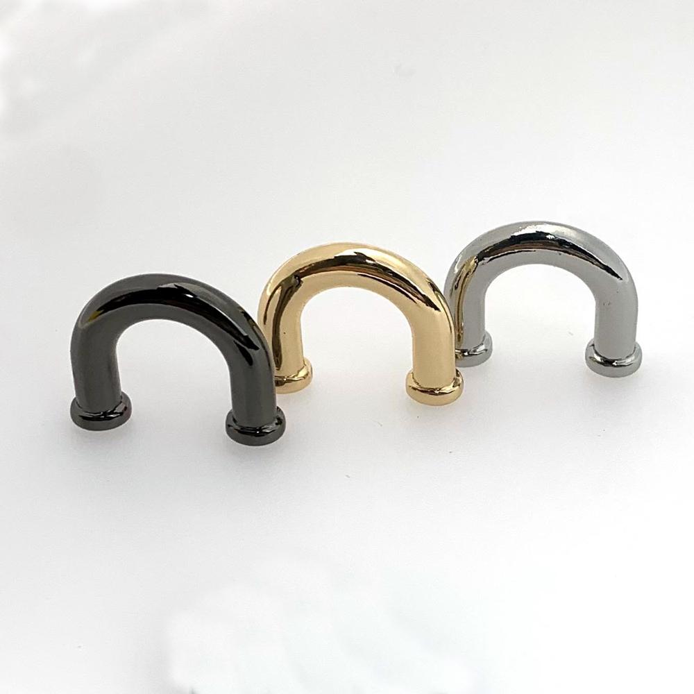 Alloy D-Shaped Arch Buckle for Leather Crafting