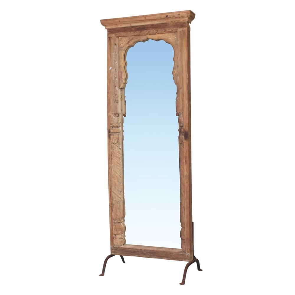 Antique Wooden Mirror Frame - Artwork: Crafted