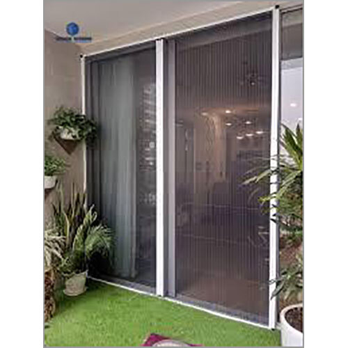 Pleated Mosquito Mesh Door - Design Type: Customized As Required
