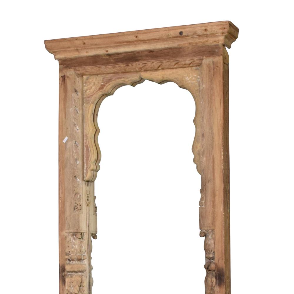 ANTIQUE WOODEN MIRROR FRAME