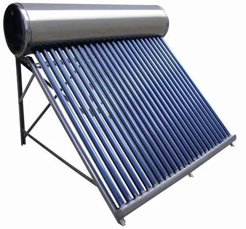 Solar Water Heating System - Color: Blue