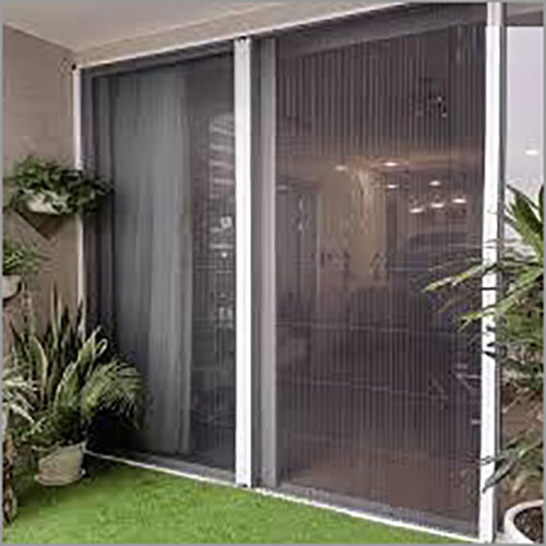 Pleated Fiberglass Coated With Pvc Doors - Color: White
