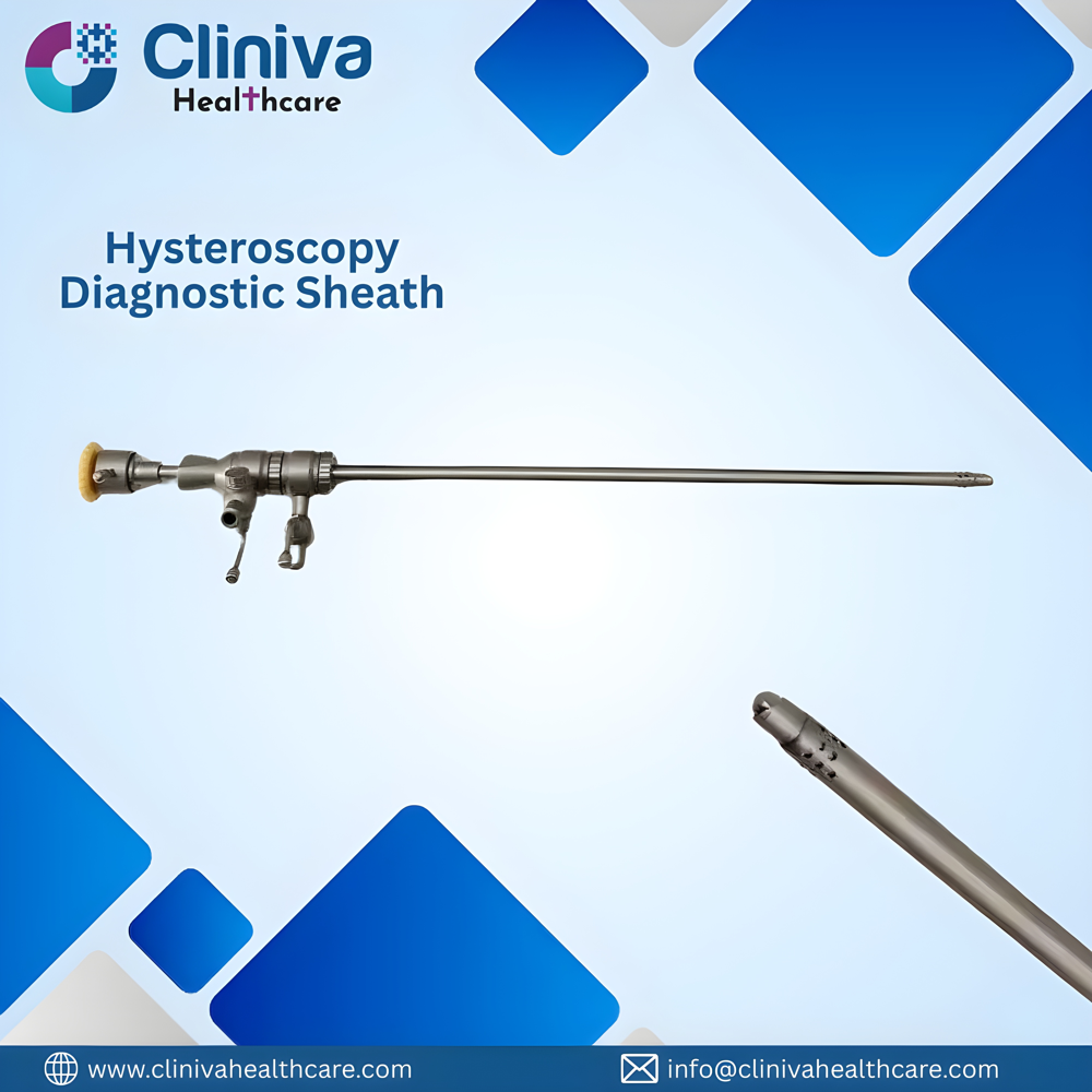Stainless Steel Hystroscopy diagnostic sheath 4mm