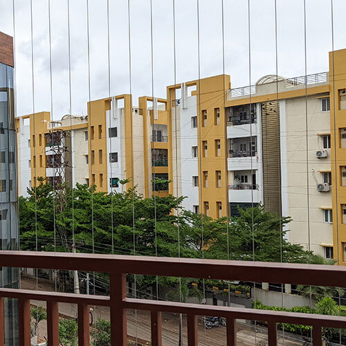 Ss316 Balconies Invisible Grills - Feature: Easily Assembled