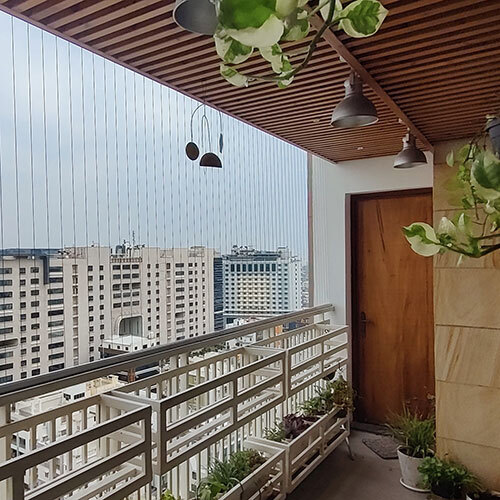 Ss316 Balconies Invisible Grills - Feature: Easily Assembled