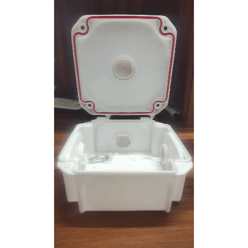 03_Waterproof Camera Junction Box - Color: White