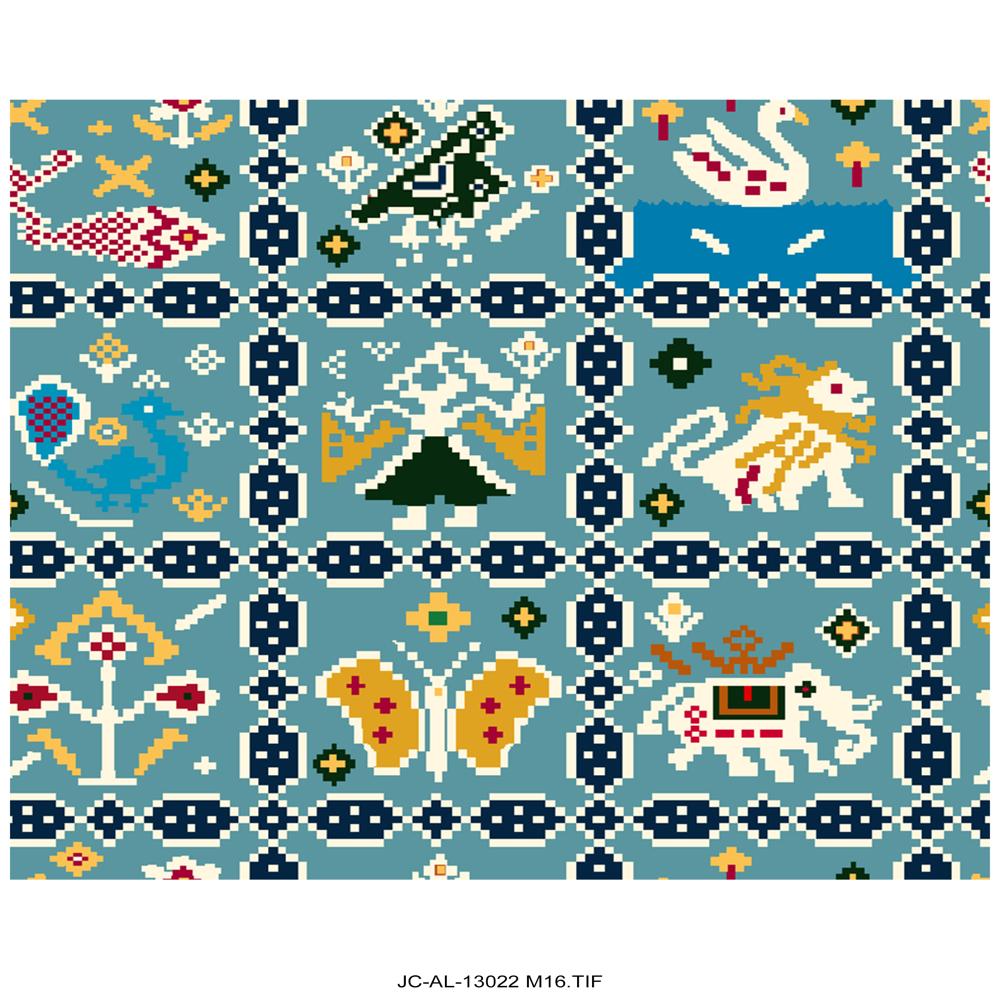 Patola Style Print Fabric - Application: Garment Making
