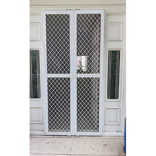 Aluminium Mosquito Mesh Grill Door - Application: Residential