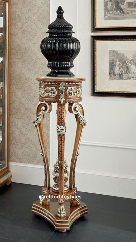 Castle Of Light Stand - Artwork: Carving