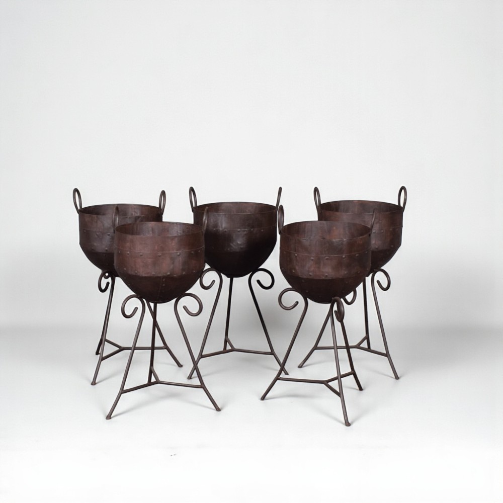 Antique Iron Pot - Artwork: Crafted