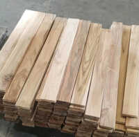 African Teak Wood Flooring - Color: Brown