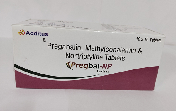 Pregabalin, Methylcobalamin And Nortriptyline Tablets - Drug Type: General Medicines