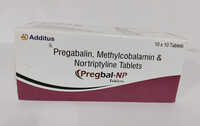 Pregbal-NP-1 Pregabalin Methylcobalamin And Nortriptyline Tablets