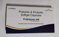 Prebiotic And Probiotic Softgel Capsules