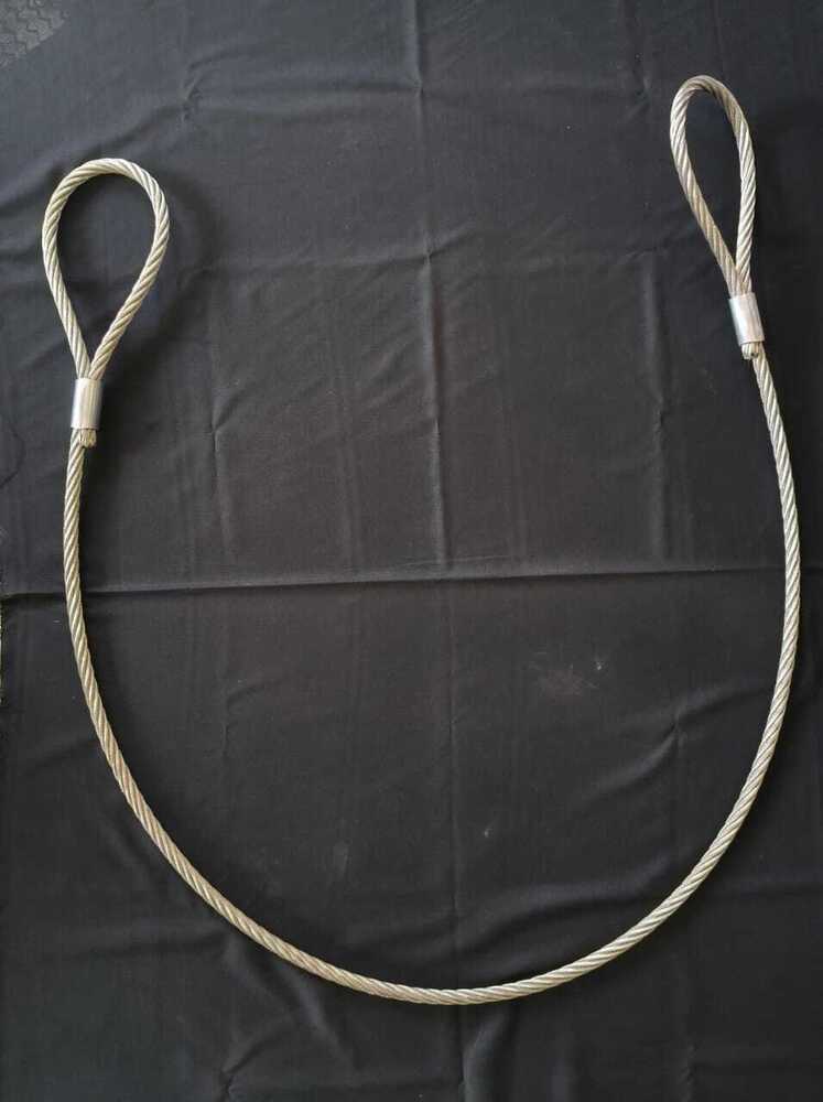Wire Rope Slings - Color: Sliver