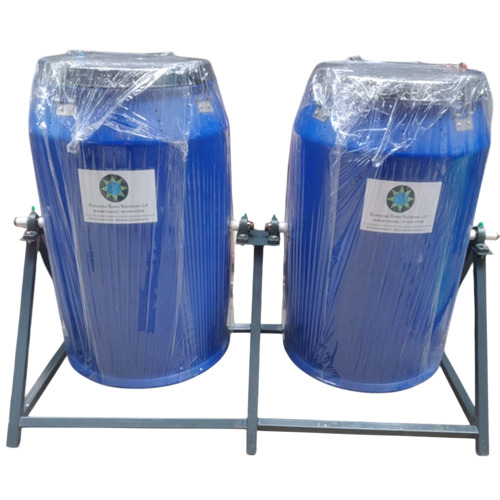 20 Kg Manual Rotating Twin Drum Composter - Operating Type: Semi Automatic