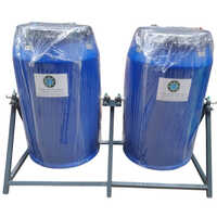 20 Kg Manual Rotating Twin Drum Composter - Operating Type: Semi Automatic