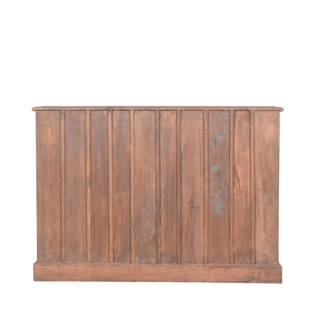 Vintage Wooden Bookshelf - Artwork: Crafted