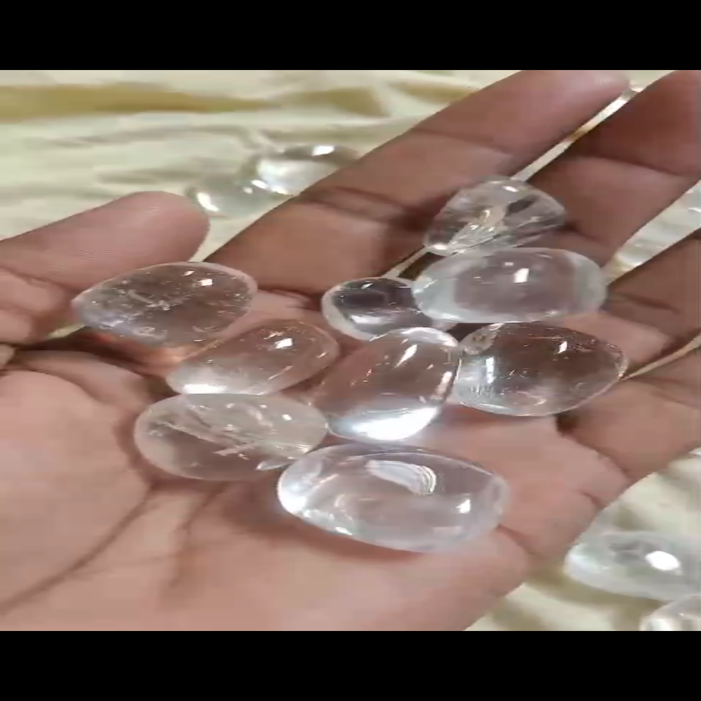 Crystal Clear Quartz Tumble
