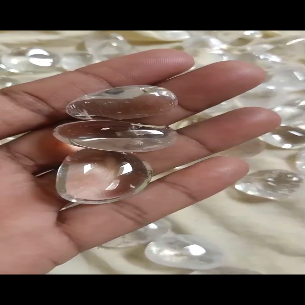 Crystal Clear Quartz Tumble 