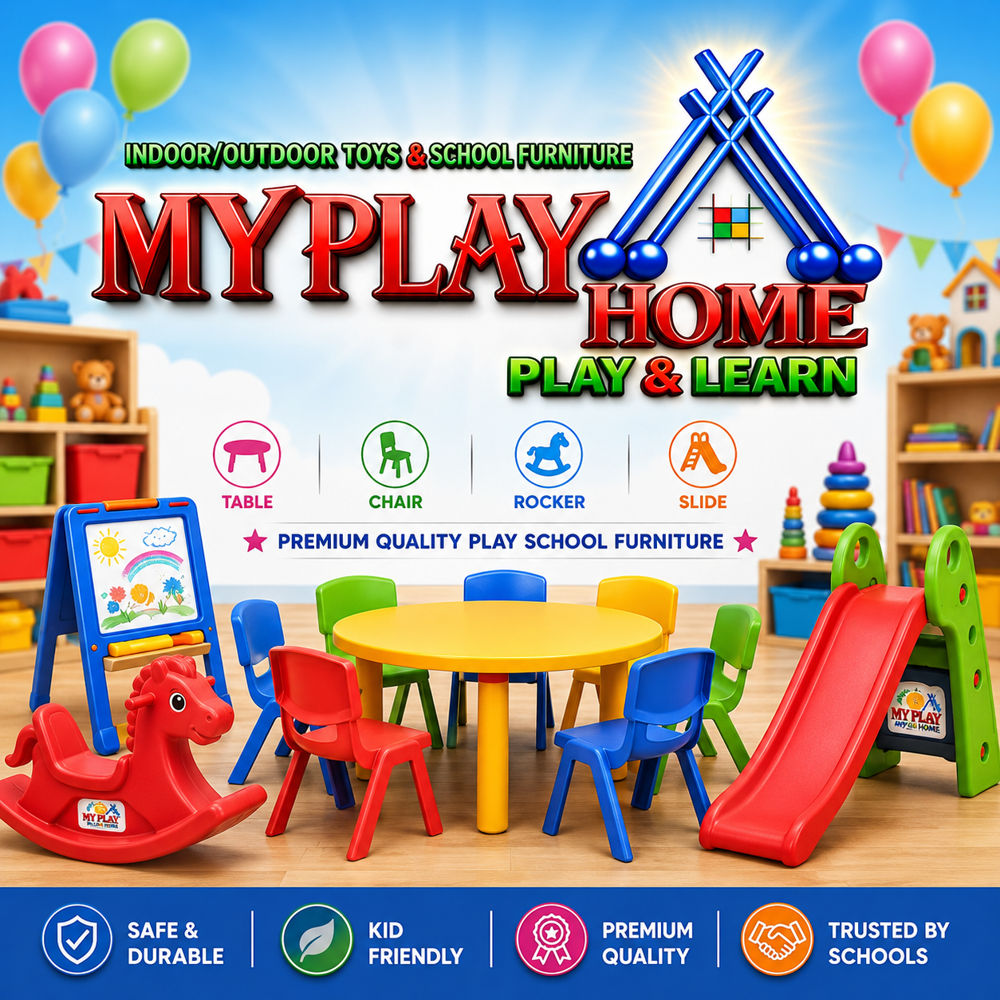 Play School Furniture Desk - Age Group: 3-5 Years