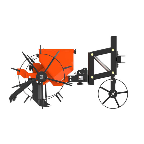 Pro Seeder Two Rows With Tiller Attachment