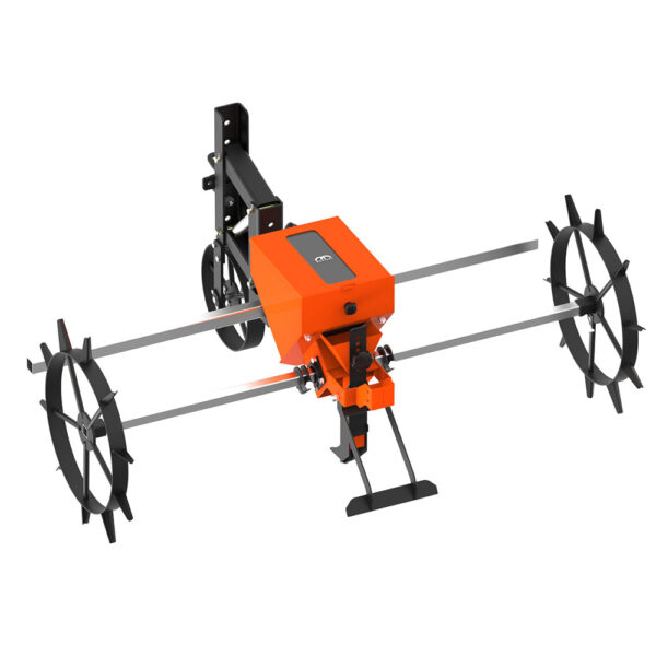 Pro Seeder Single Row With Tiller Attachment - Color: Orange And Black