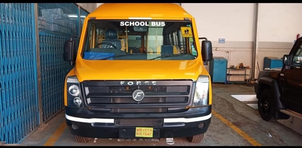 25 Plus Driver  Traveller School Bus - Color: As Per Requirement