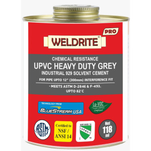 UPVC हैवी ड्यूटी ग्रे