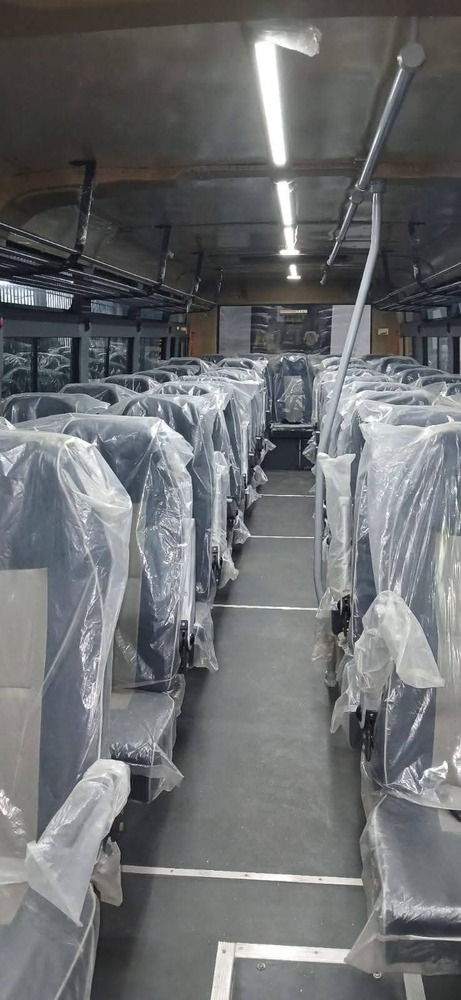 33 Plus Driver Seat Mono Bus - Color: As Per Requirement