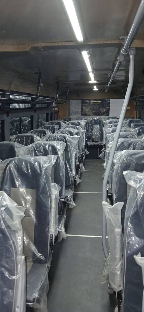 33 Plus Driver Seat Mono Bus - Color: As Per Requirement