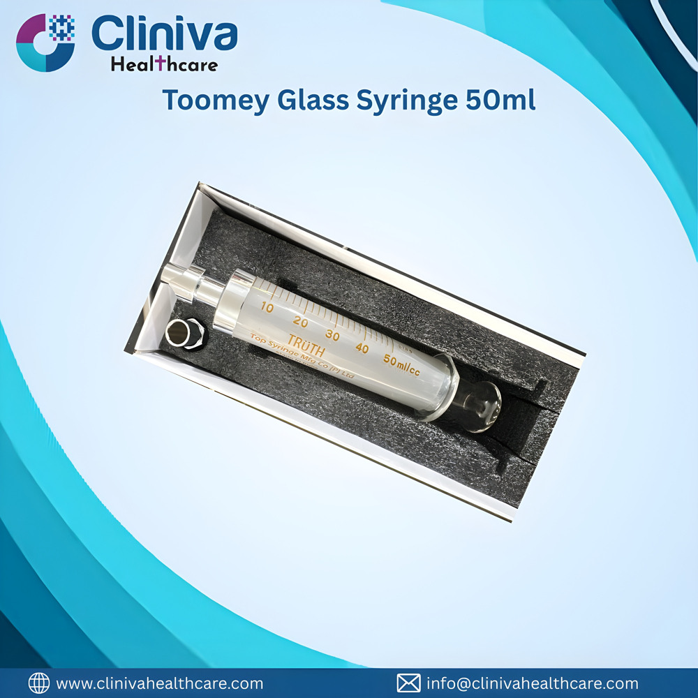 Toomey Glass Syringe For Urology , 50ml