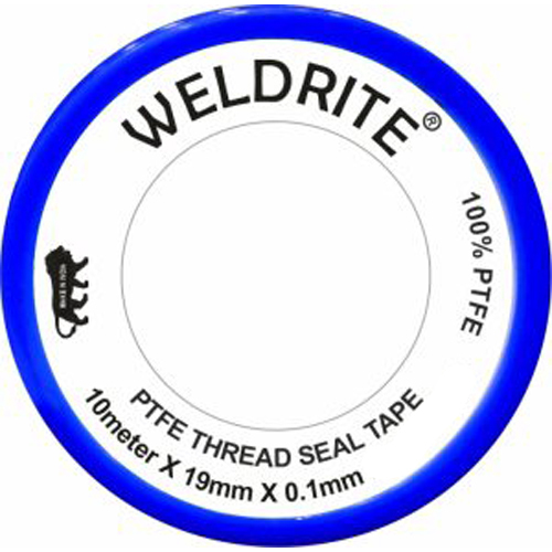 10M X 19Mm Ptfe Thread Seal Tape - Color: Multiple