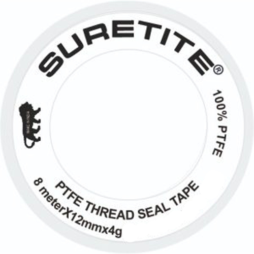 8M X 12Mm Ptfe Thread Seal Tape - Size: Different Available