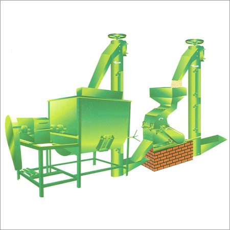 Cattle Feed Machinery - Steel, Variable Capacity, 220V | Energy Efficient, Easy to Operate, Precision Engineering