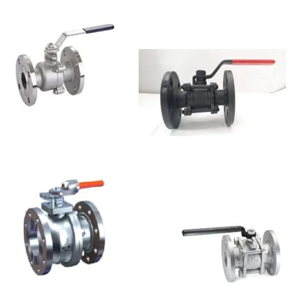 Carbon Steel Ball Valve - Color: Silver