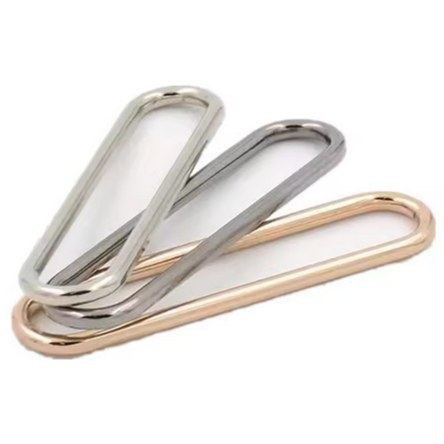 Zinc Alloy Metal Oval Ring for Bag Accessories